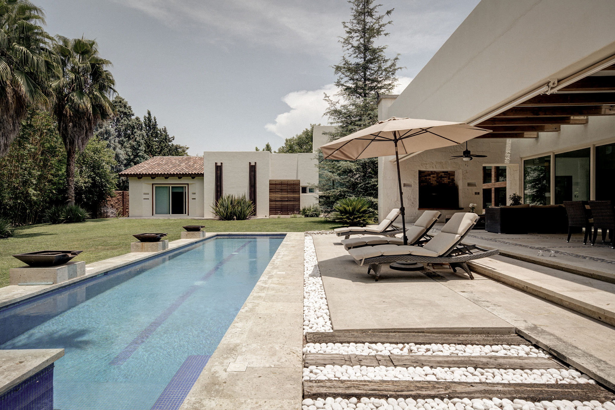 Vista aérea del desierto